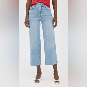 Good American Light Blue Flare Jeans